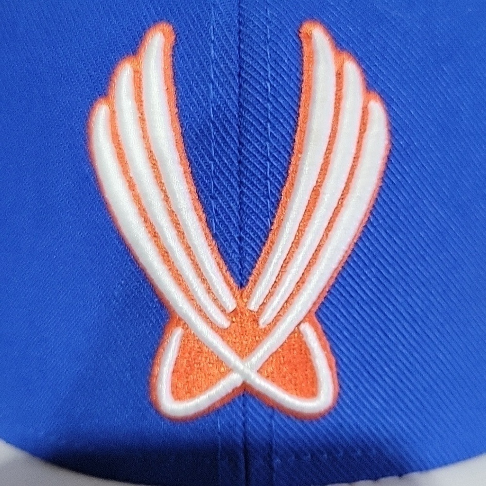 Vintage Nike True Gary Payton gp20 blue & orange snapback hat.  OSFM - Picture 6 of 8